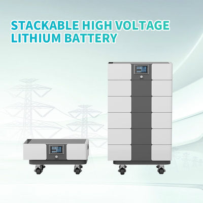 سعر جيد KonJa Power 48V 96V 144V 192V 240V 288V 100Ah Home LifePO4 بطارية شمسية قابلة للتكدس مع التحكم في الشاشة الانترنت